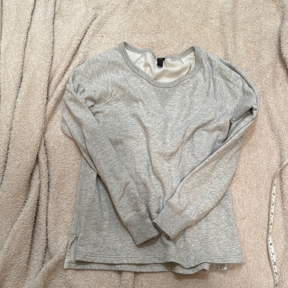 J. Crew Heather Gray Sweatshirt